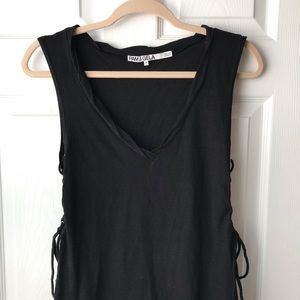 NWOT Pam & Gela Side Tie Tank